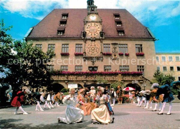Heilbronn Neckar Käthchenhochzeitszug vor dem Rathaus As