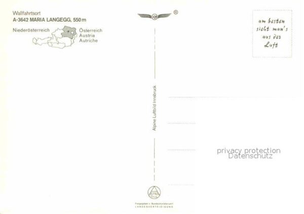 Maria Landegg Wallfahrtsort Kirche ehemaliges Kloster – Bild 2