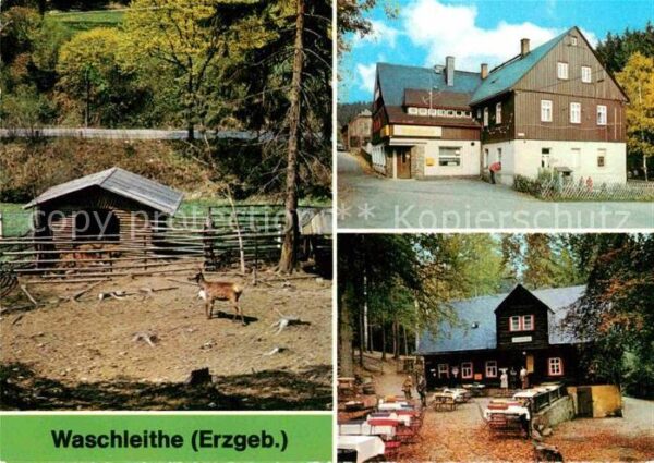 Waschleithe Tierpark Gaststätte Osterlamm Köhlerhüt