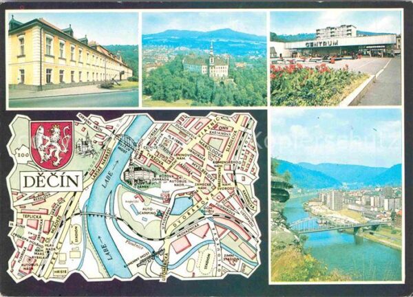 Decin Boehmen Muzeum Zamek Nakup. stredisko Centrum P