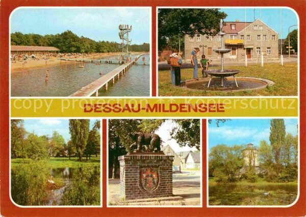 Mildensee Strandbad Adria Konsum Klubgaststätte S