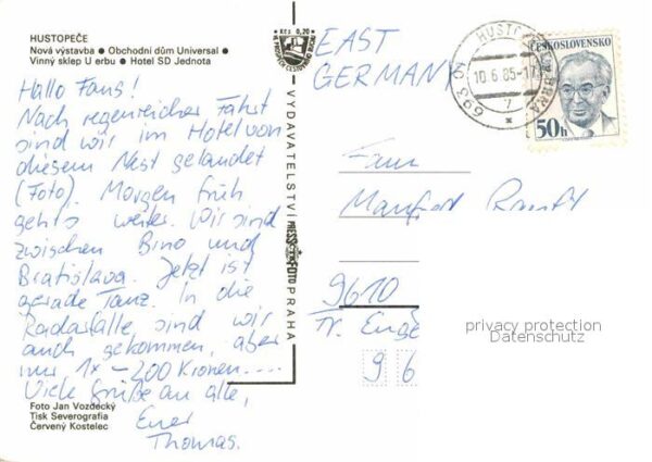 Hustopece Auspitz Nova vystavba Obchodni dum Universal Vi – Bild 2