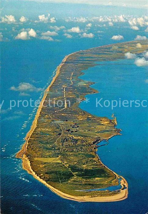 Insel Sylt von Süden Fliegeraufnahme