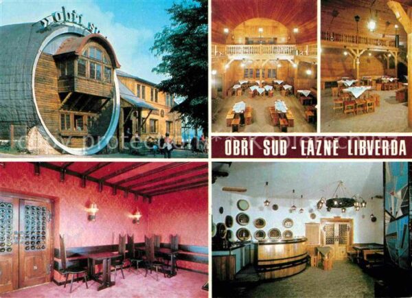 Lazne Libverda Restaurace Obri Sud Riesenfass Restaura