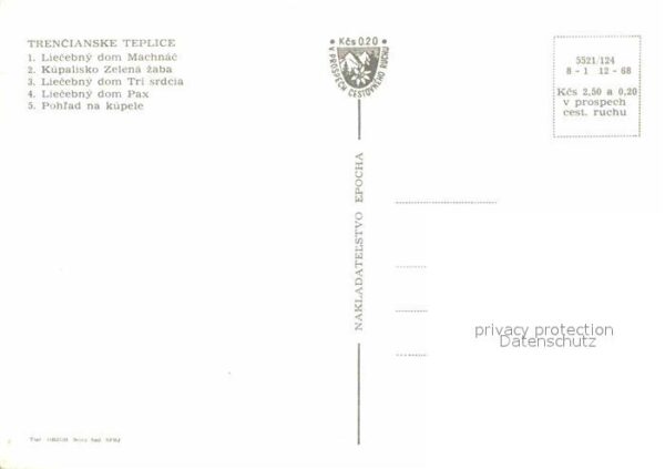 Trencianske Teplice Kurhotels – Bild 2