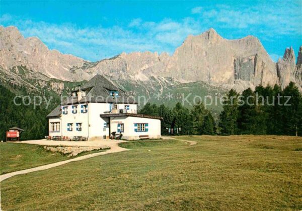 Rifugio Ciampedie Gruppo del Catinaccio Dolomiti Berghaus