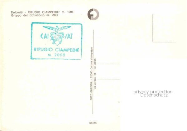 Rifugio Ciampedie Gruppo del Catinaccio Dolomiti Berghaus – Bild 2