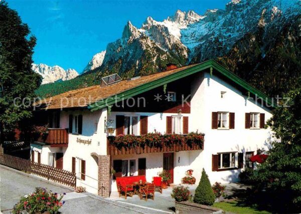 Mittenwald Bayern Gästehaus Schmuzerhof Alpen