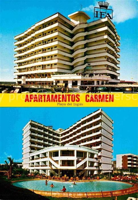 Playa del Ingles Apartamentos Carmen Swimming Pool