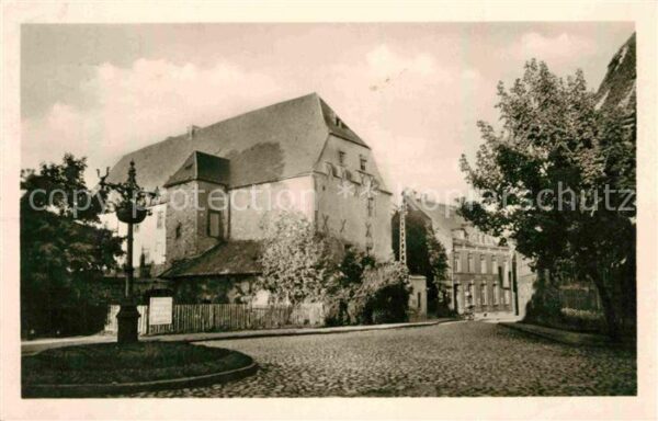 Harzgerode Schloß mit Postamt