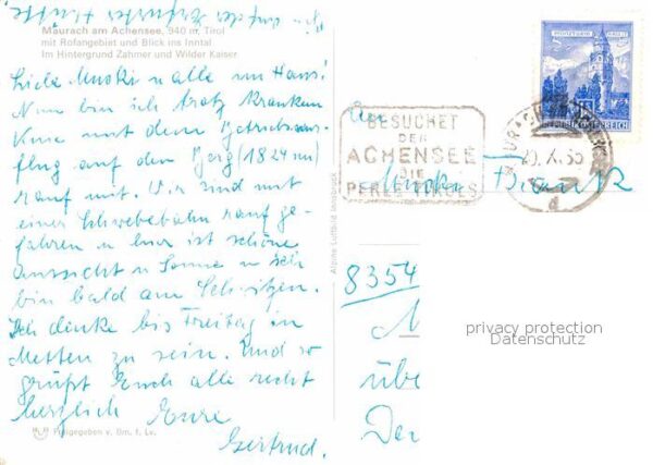 Maurach Achensee Fliegeraufnahme mit See Rofangebiet Inn – Bild 2