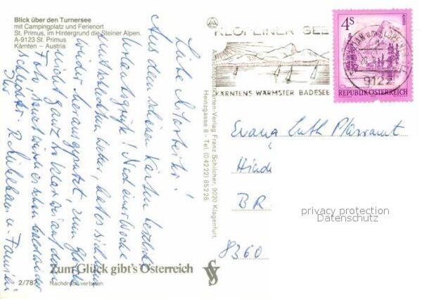 St Primus Turnersee Fliegeraufnahme mit Camping Steiner Alp – Bild 2
