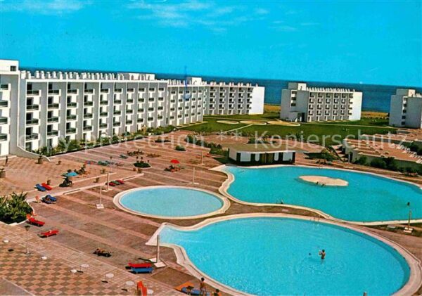 Lanzarote Kanarische Inseln Fliegeraufnahme Urbanizacion Playa Gran