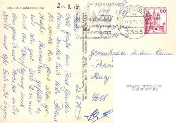 Bad Gandersheim Fliegeraufnahme – Bild 2