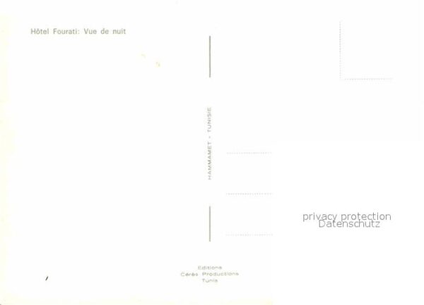 Tunis Hotel Fourati de nuit – Bild 2