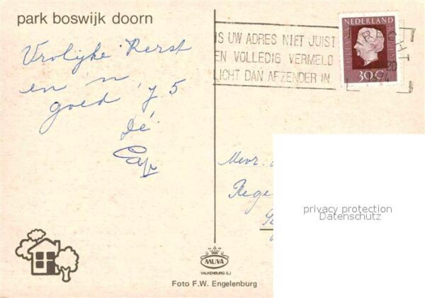 Niederlande Park Boswijk Doorn – Bild 2