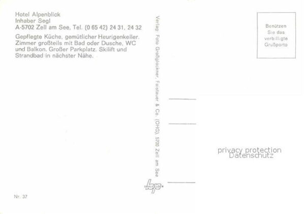 Zell See Hotel Alpenblick Segl – Bild 2