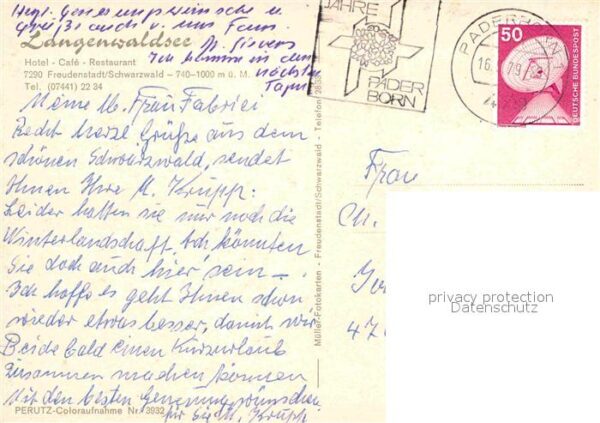Freudenstadt Hotel Cafe Restaurant Langenwaldsee – Bild 2