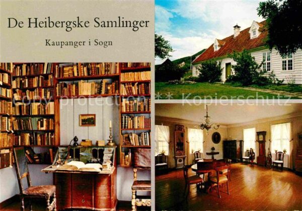 Norge Norwegen De Heibergske Samlinger Kaupanger i Sog