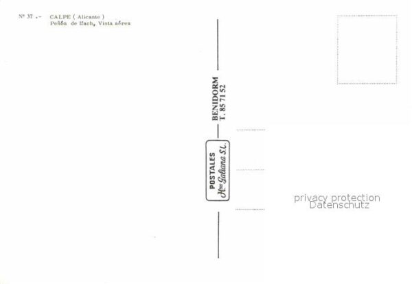 Calpe Fliegeraufnahme Penon de Ifach – Bild 2
