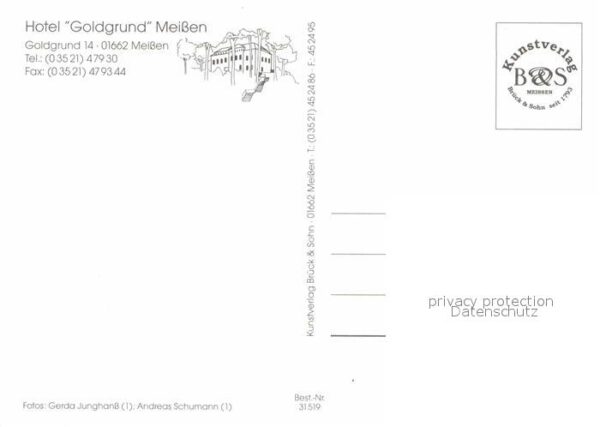 Meissen Elbe Sachsen Hotel Goldgrund – Bild 2