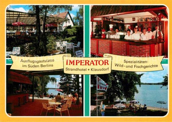 Klausdorf Mellensee Restaurant Imperator Strandhotel Klausd