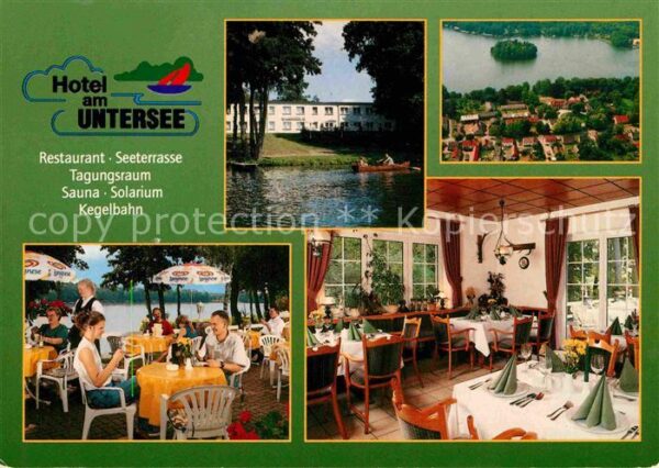 Bantikow Hotel am Untersee Restaurant Seeterrass