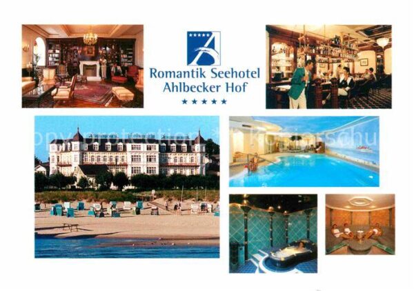Ahlbeck Ostseebad Romantik Seehotel Ahlbecker Hof Strand