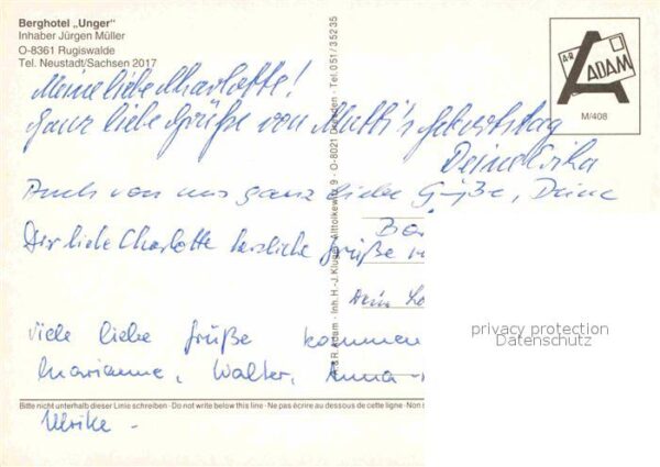 Rugiswalde Berghotel Unger Jürgen Müller Aussichts – Bild 2