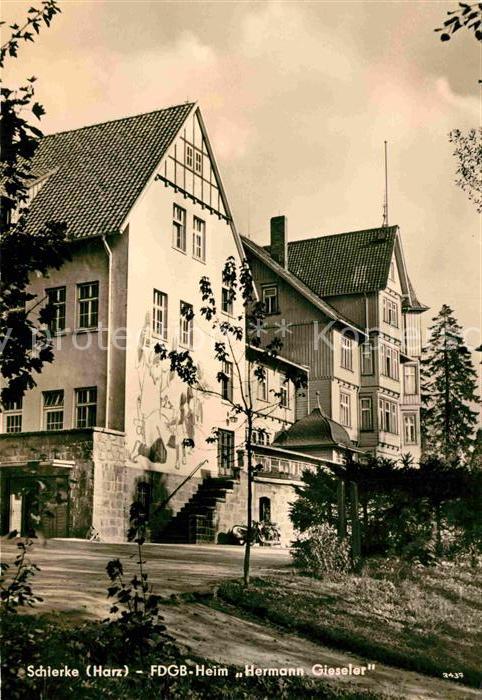 Schierke Harz Ferienheim Hermann Gieseler