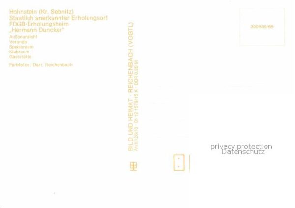 Hohnstein Saechsische Schweiz Erholungsheim Hermann Duncker – Bild 2