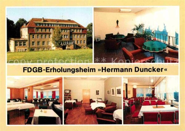 Hohnstein Saechsische Schweiz Erholungsheim Hermann Duncker