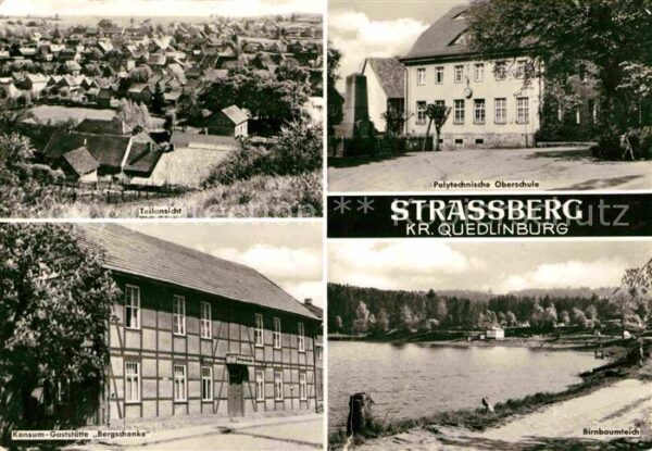 Strassberg Harzgerode Restaurant Bergschenke Birnbaumteich Sc