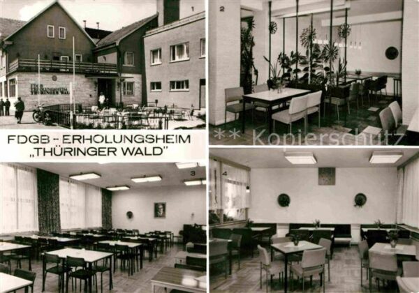 Georgenthal Gotha Erholungsheim Thüringer Wald