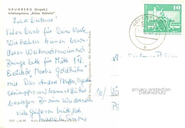 Gruenberg Crimmitschau Erholungsheim Käthe Kollwitz – Bild 2