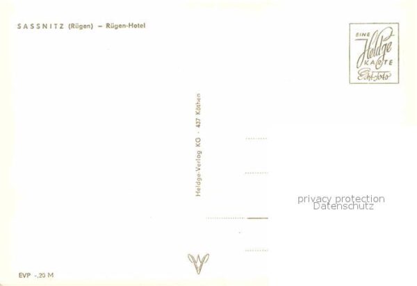 Sassnitz Ostseebad Ruegen Rügen-Hotel – Bild 2