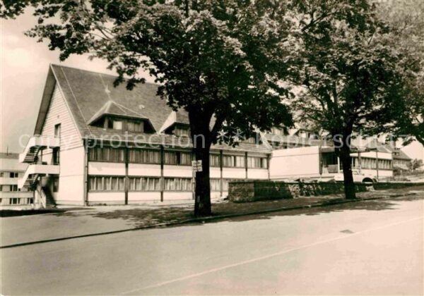 Oberhof Thueringen Wohnheim Solidartät