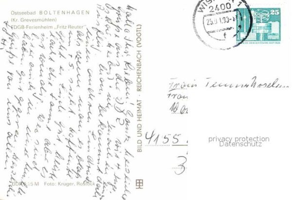 Boltenhagen Ostseebad Ferienheim Fritz Reuter – Bild 2