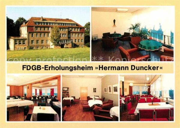 Hohnstein Saechsische Schweiz Erholungsheim Hermann Duncker