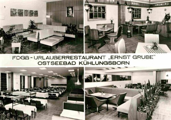 Kuehlungsborn Ostseebad Restaurant Ernst Grube Foyer Bauernstub