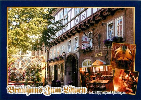 Muehlhausen Thueringen Brauhaus zum Löwen