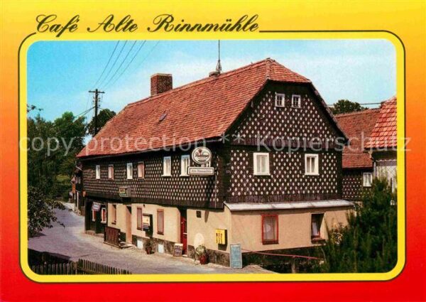 Obercunnersdorf Loebau Einkehr im Denkmal Cafe Alte Rinnmühle