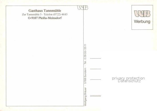 Pleissa Gasthaus Tannmühle – Bild 2