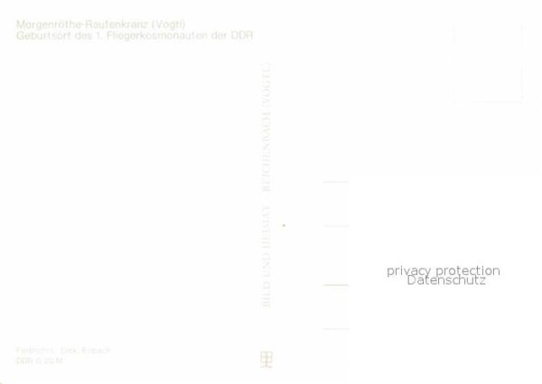 Rautenkranz Vogtland Morgenröthe Geburtsort des 1. Fliegerko – Bild 2