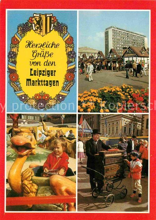 Leipzig Markttage Musikorgel Kinderkarussel