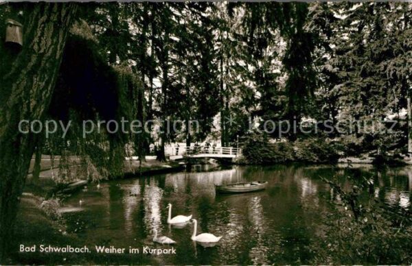Bad Schwalbach Weiher Kurpark