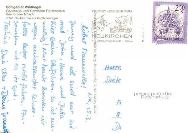 Neukirchen Grossvenediger Skigebiet Wildkogel Gasthaus Skiheim Re – Bild 2