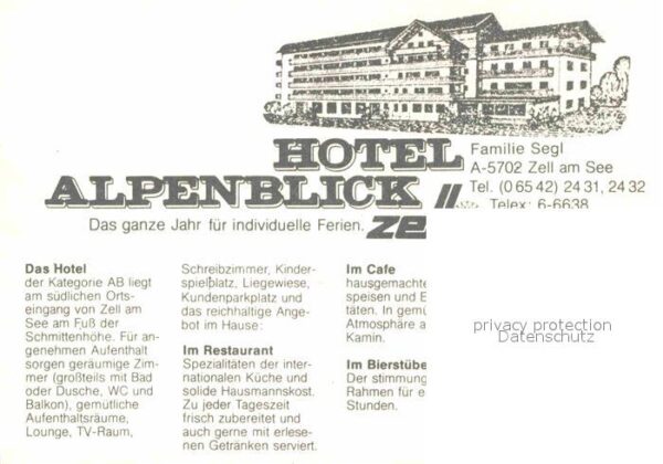 Zell See Hotel Alpenblick Winter – Bild 2