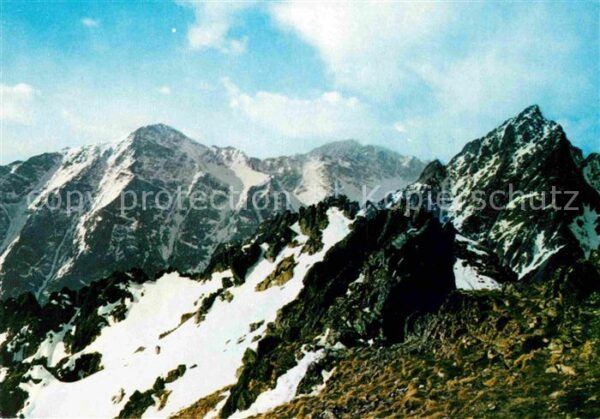 Vysoke Tatry Blick Lomnitzer Kamm