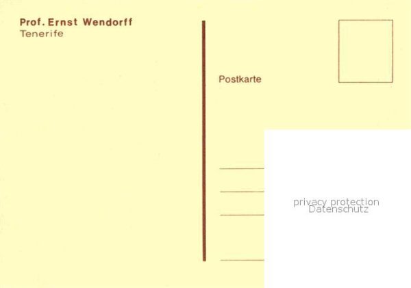 Tenerife Federzeichnung Wendorff – Bild 2